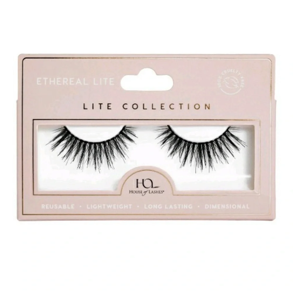 House of Lashes Ethereal Lite Lashes Wispy Reusable Lightweight Flared